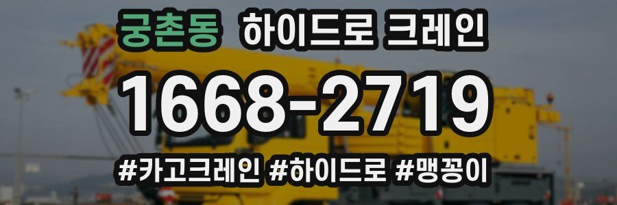 궁촌동 하이드로 크레인