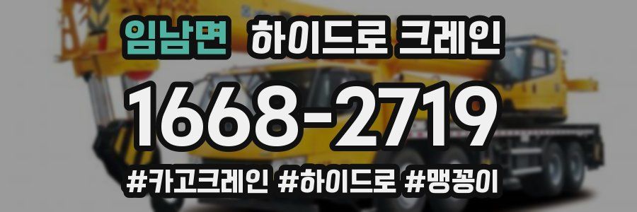 임남면 하이드로 크레인