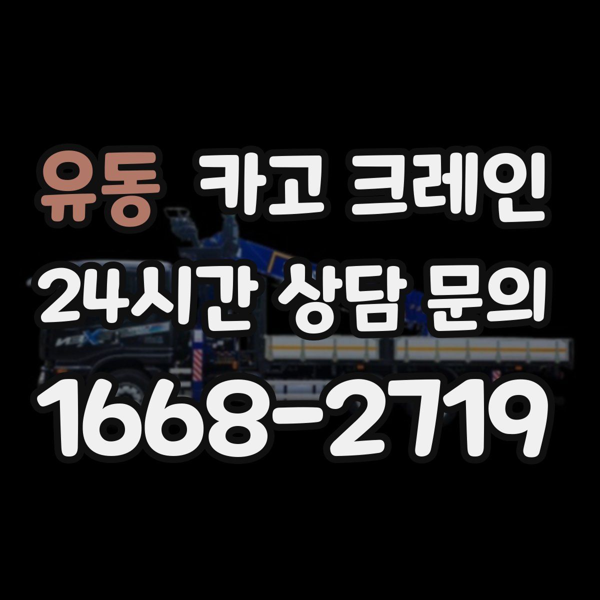 유동 카고 크레인
