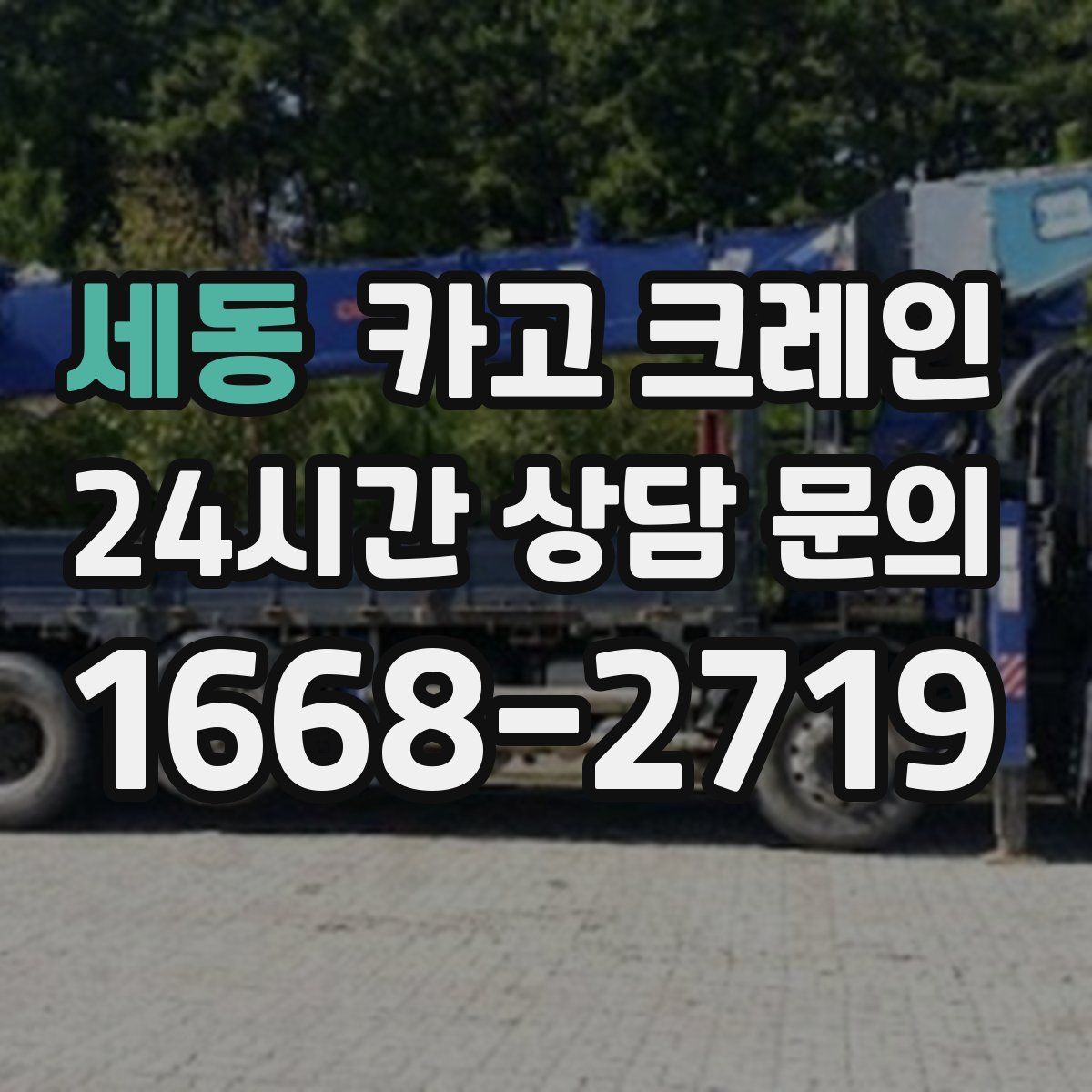 세동 카고 크레인