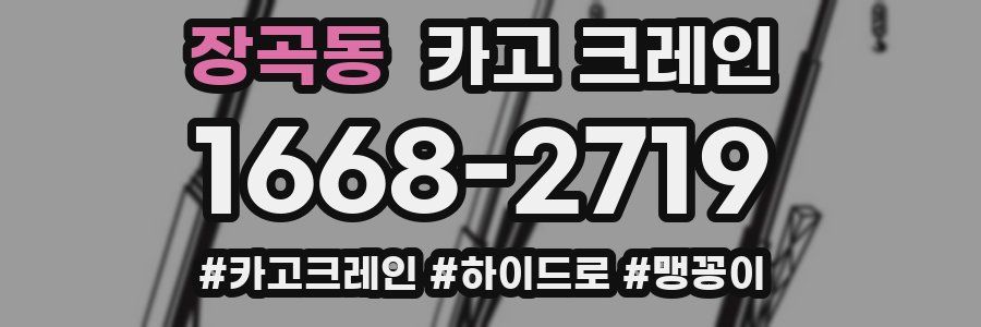 장곡동 크레인 작업