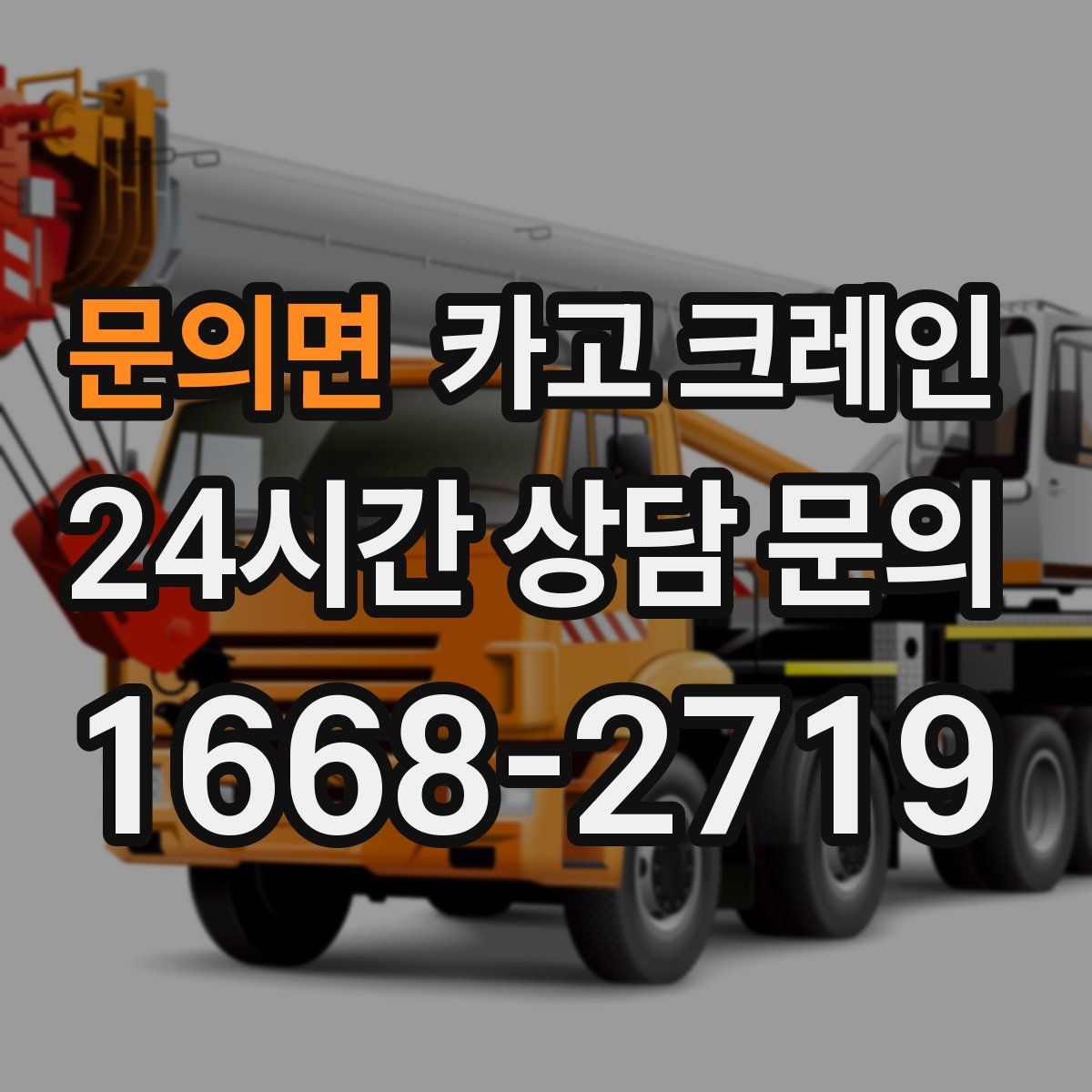 문의면 카고 크레인