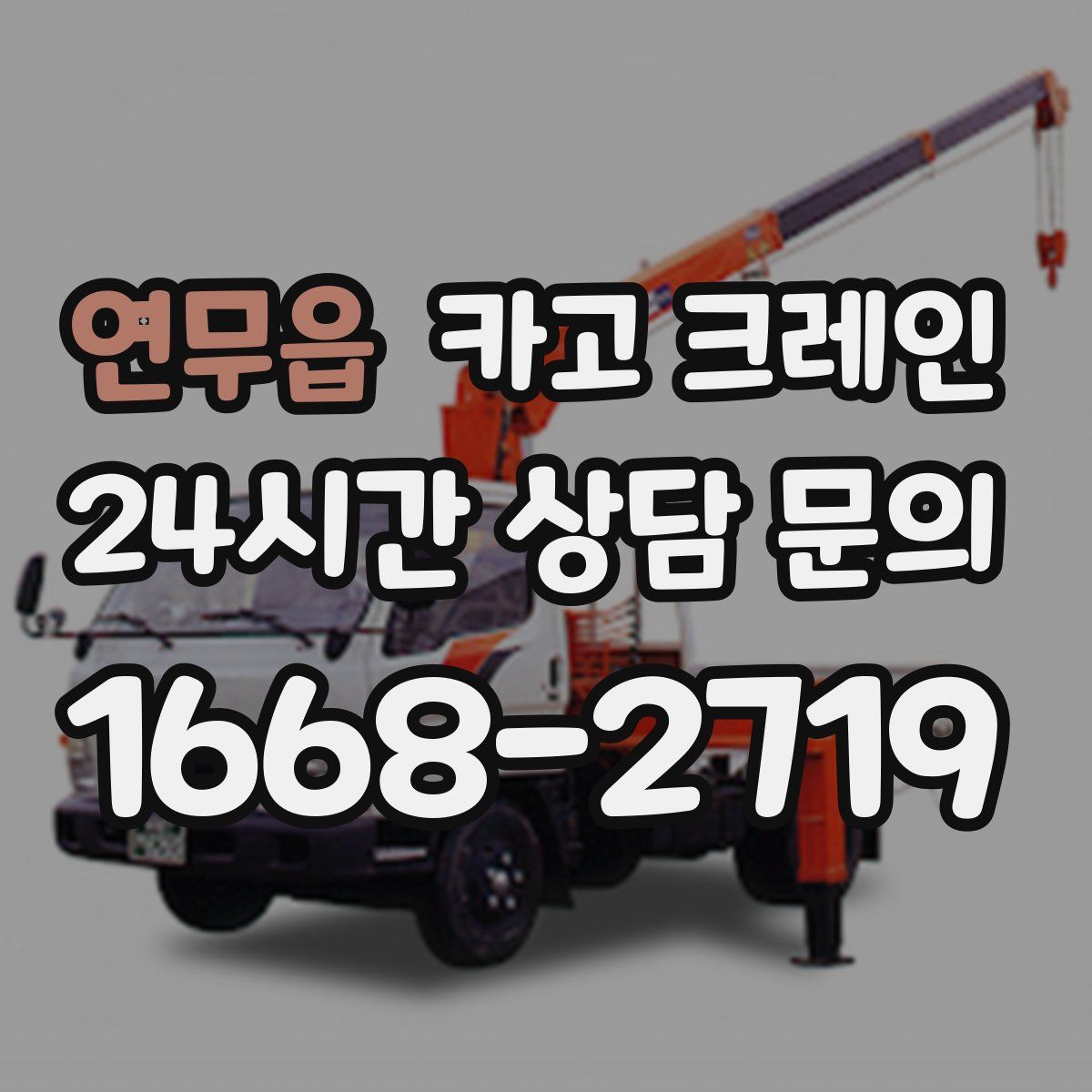 연무읍 카고 크레인