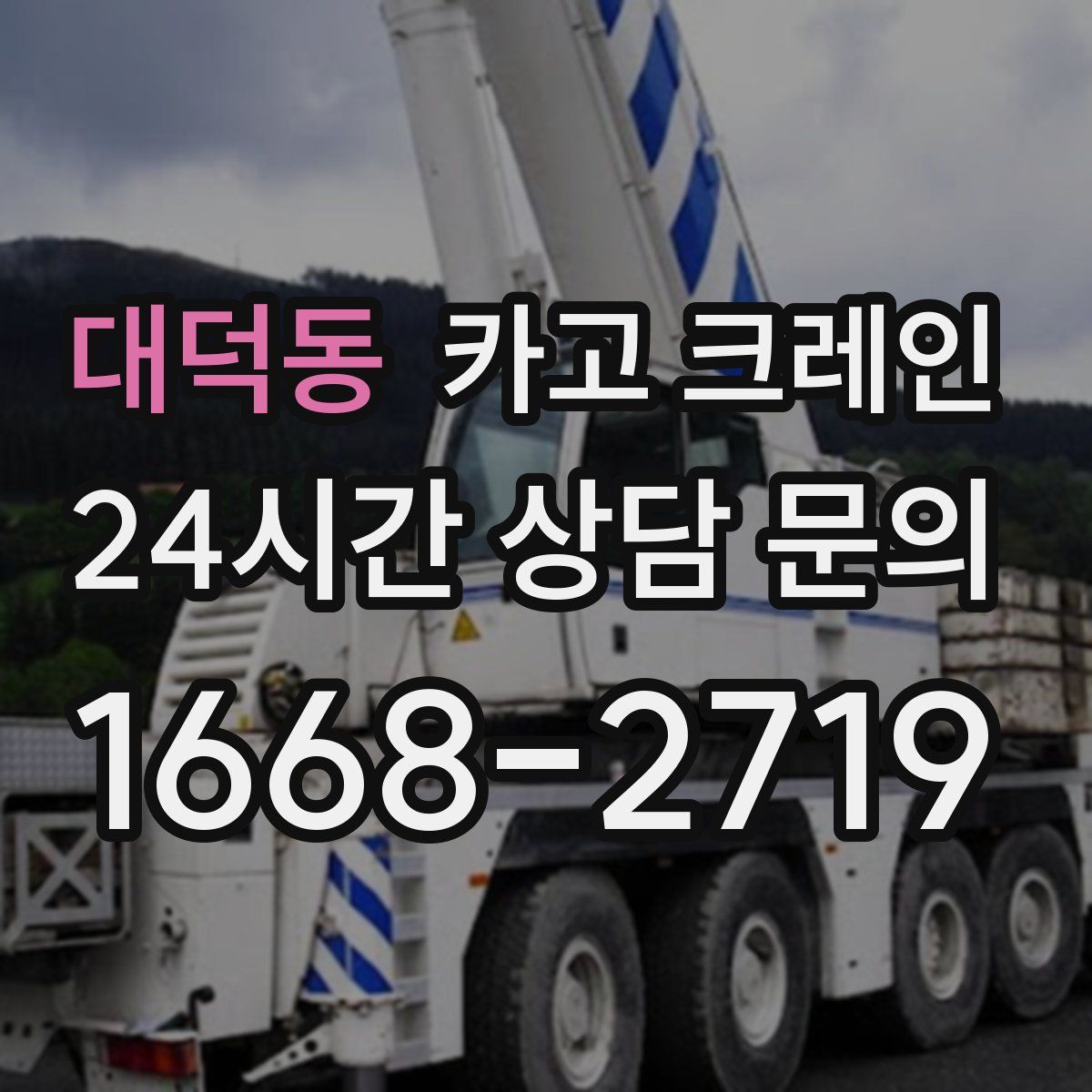 대덕동 카고 크레인