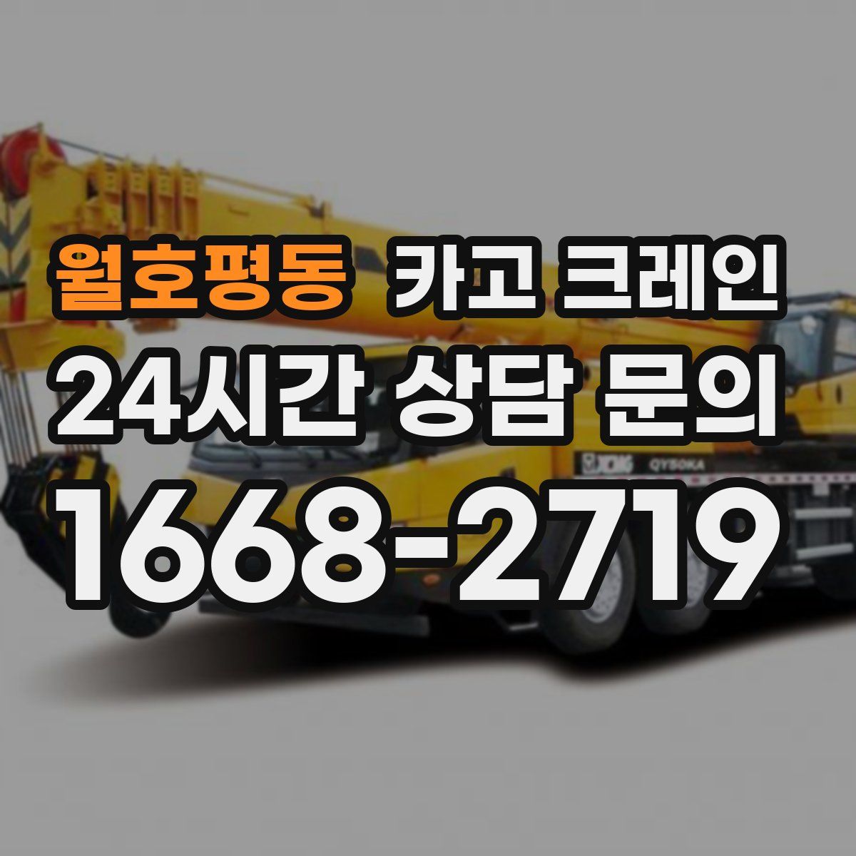 월호평동 카고 크레인