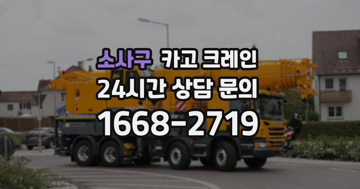 소사구 크레인