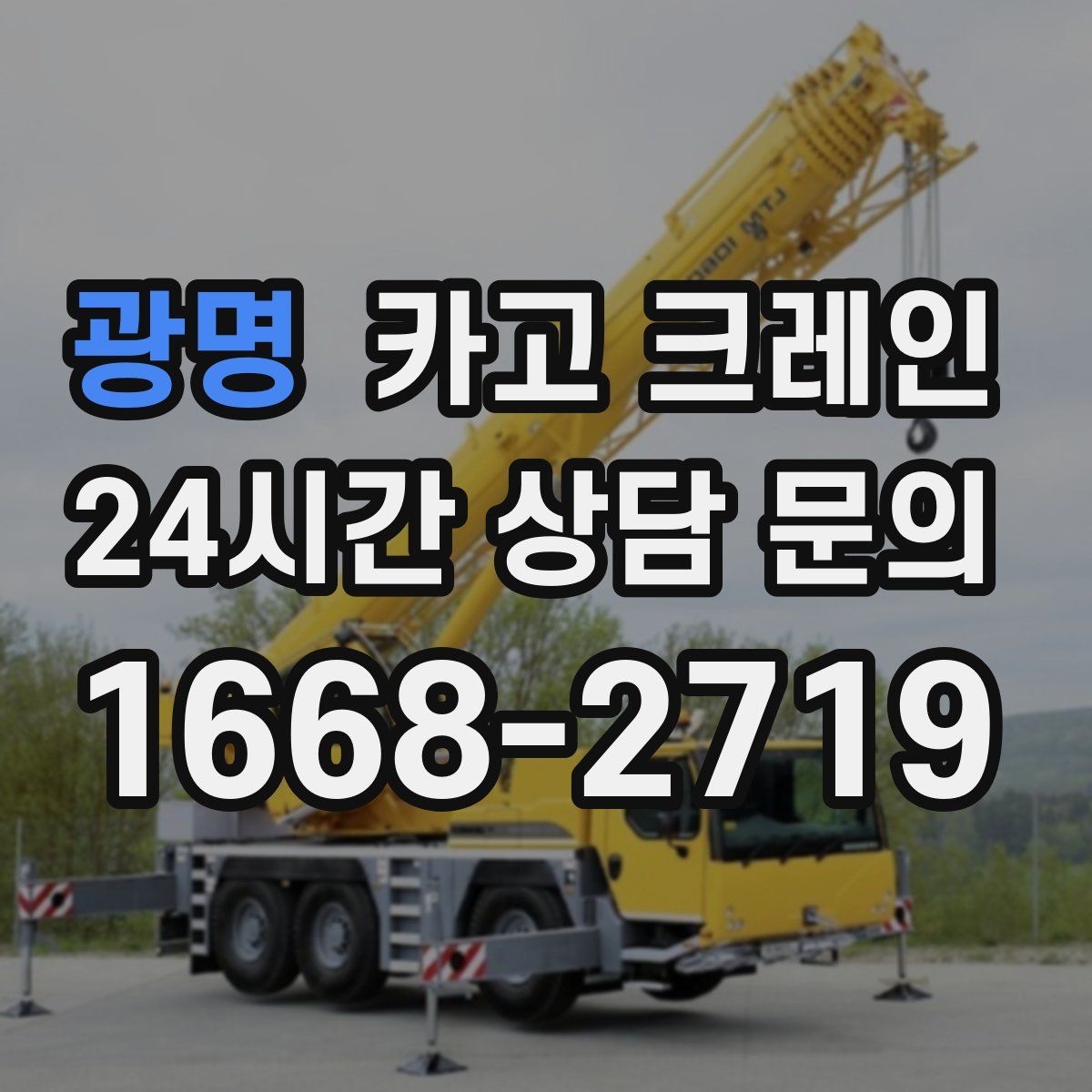 광명 카고 크레인