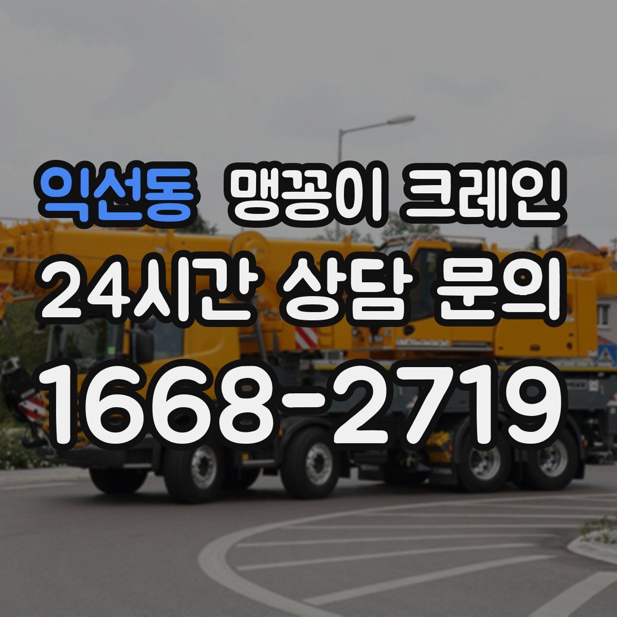 익선동 맹꽁이 크레인