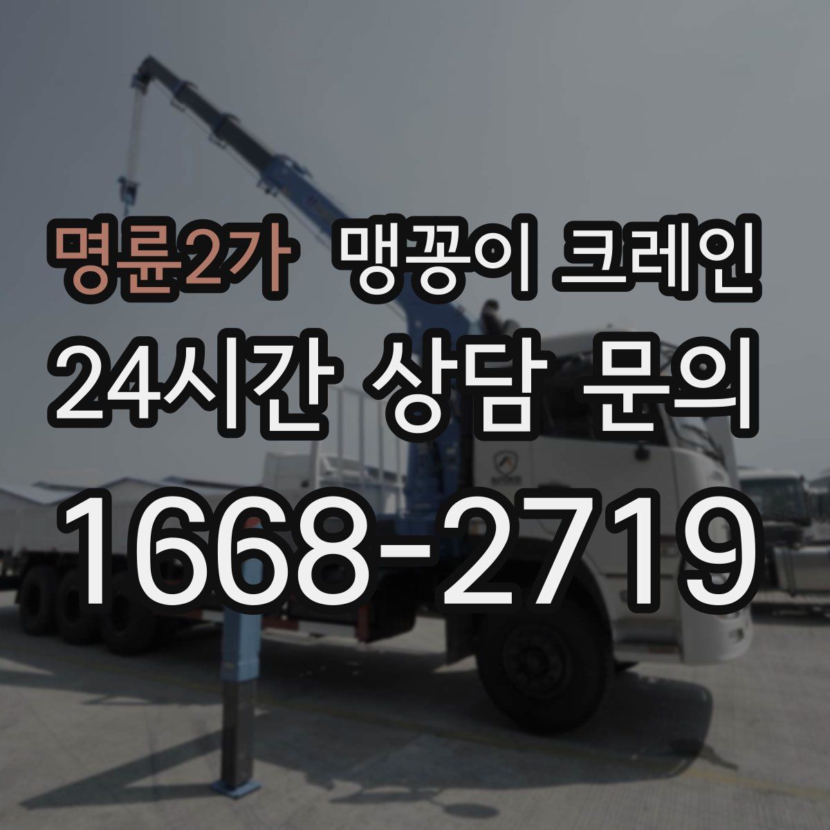 명륜2가 맹꽁이 크레인