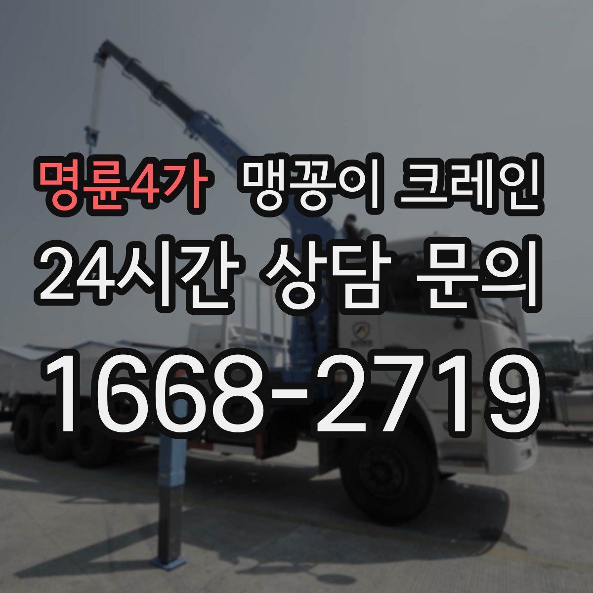 명륜4가 맹꽁이 크레인