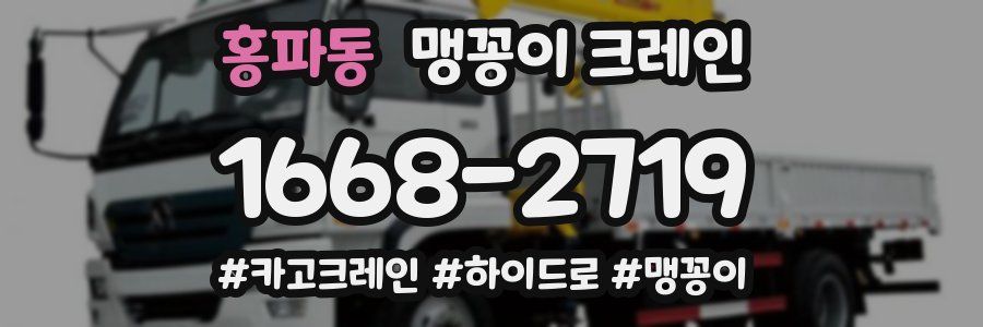 홍파동 맹꽁이 크레인