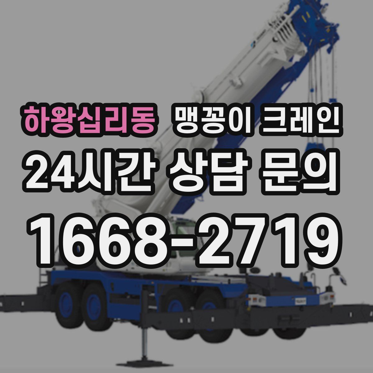 하왕십리동 맹꽁이 크레인