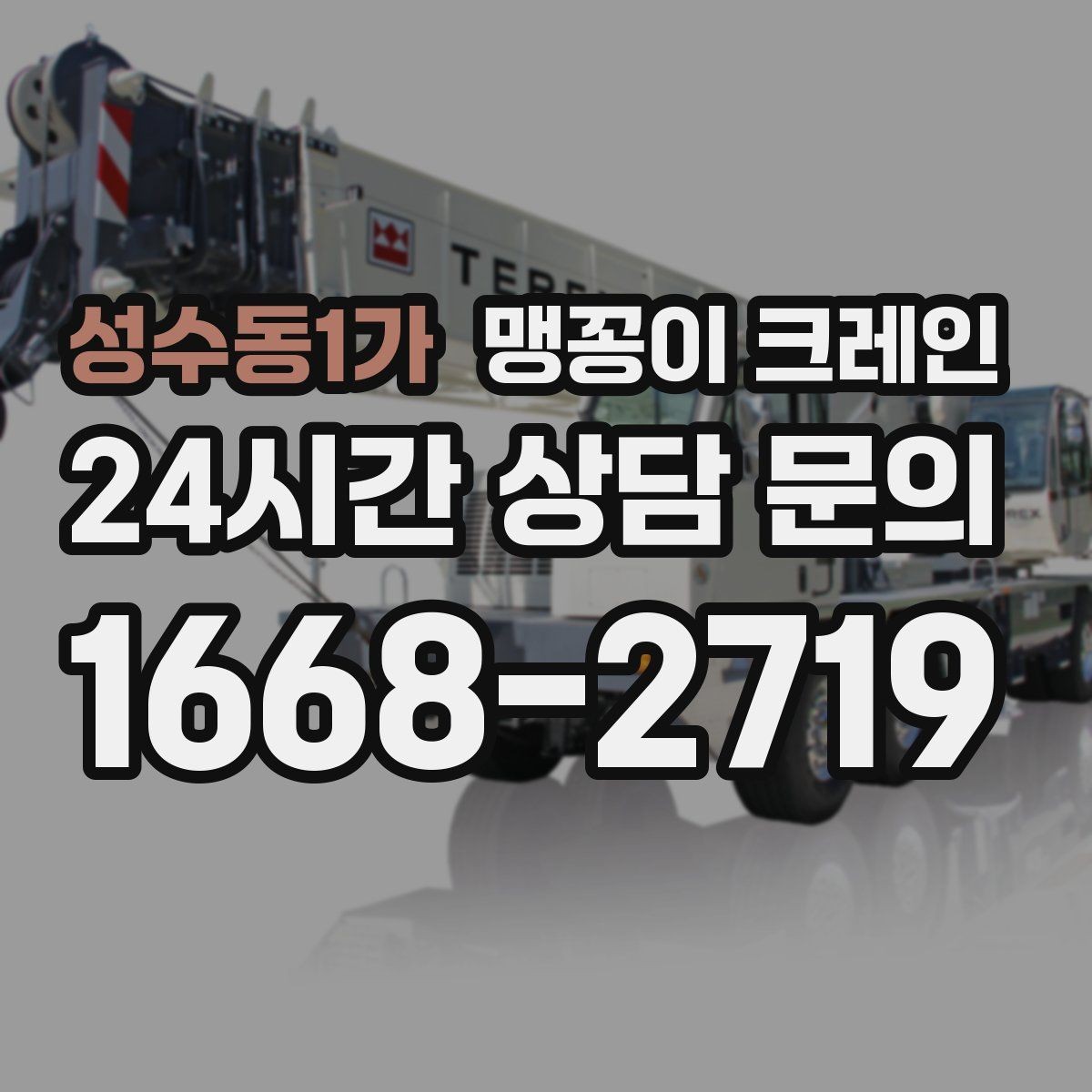 성수동1가 맹꽁이 크레인 출입로 폭·높이 측정이 필요한 이유