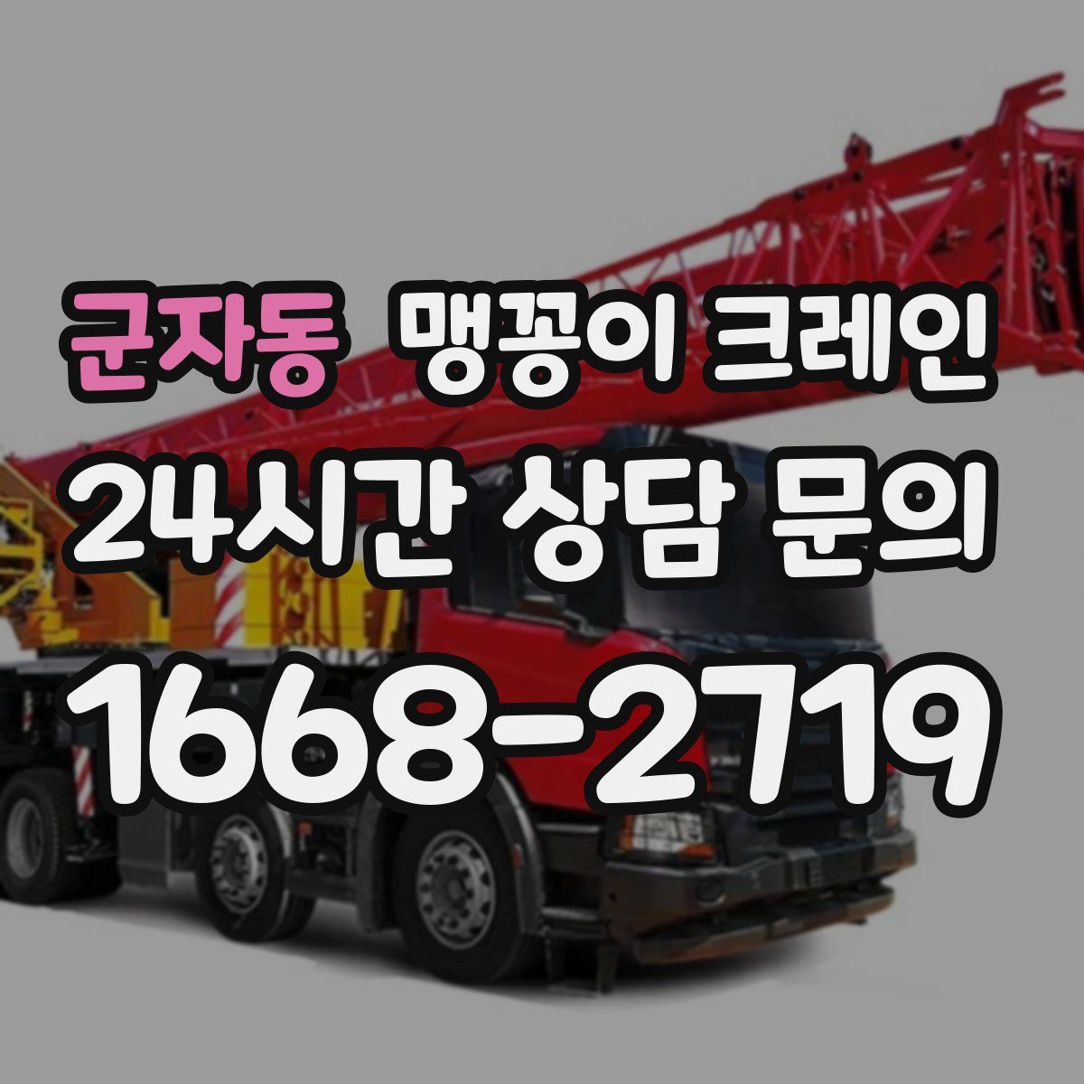 군자동 맹꽁이 크레인