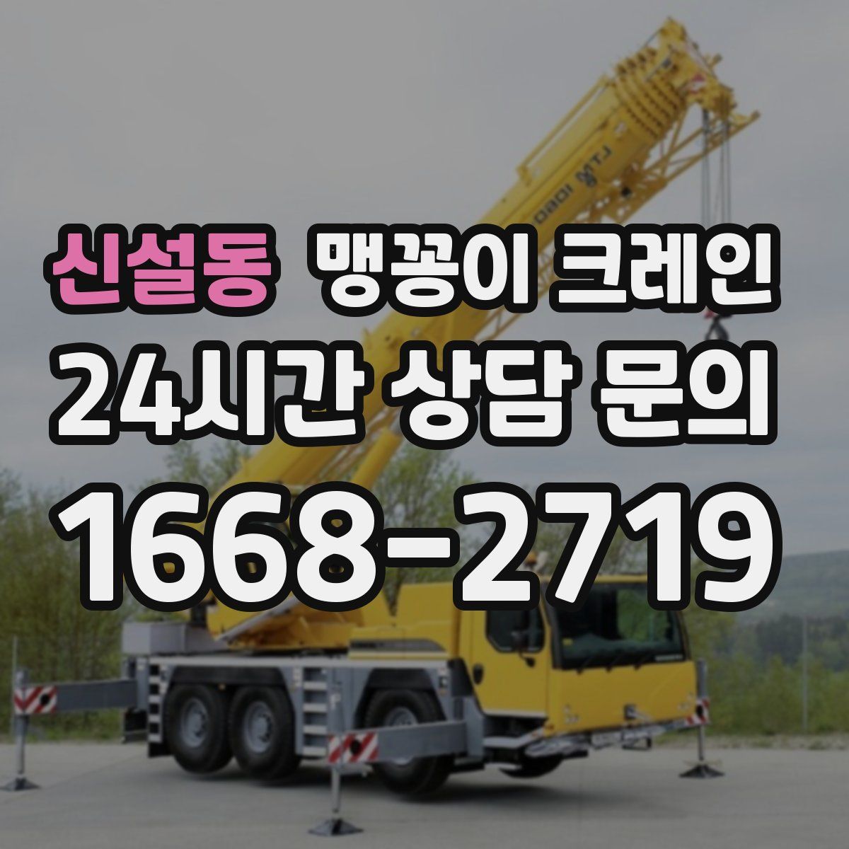 신설동 맹꽁이 크레인