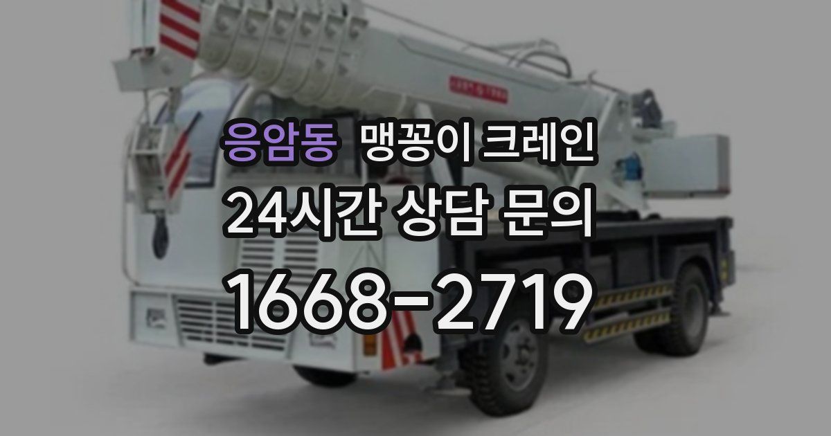 응암동 맹꽁이 크레인