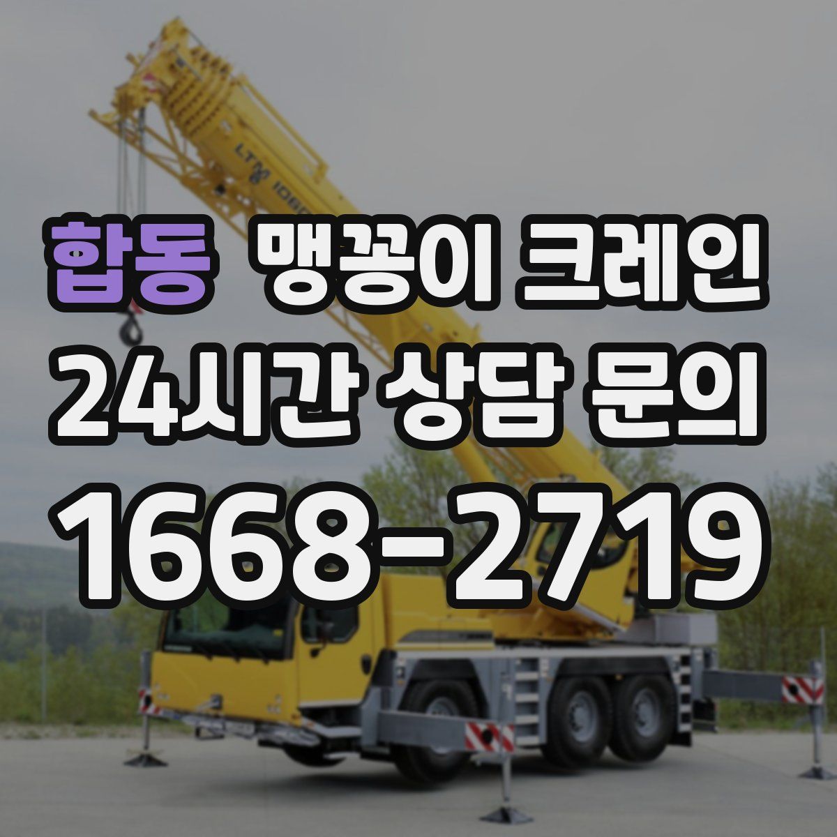 합동 맹꽁이 크레인