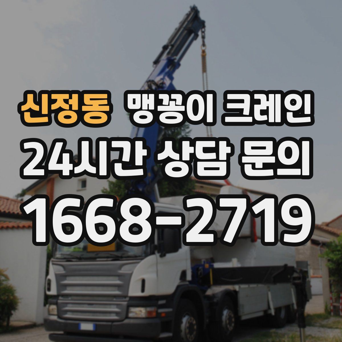 신정동 맹꽁이 크레인