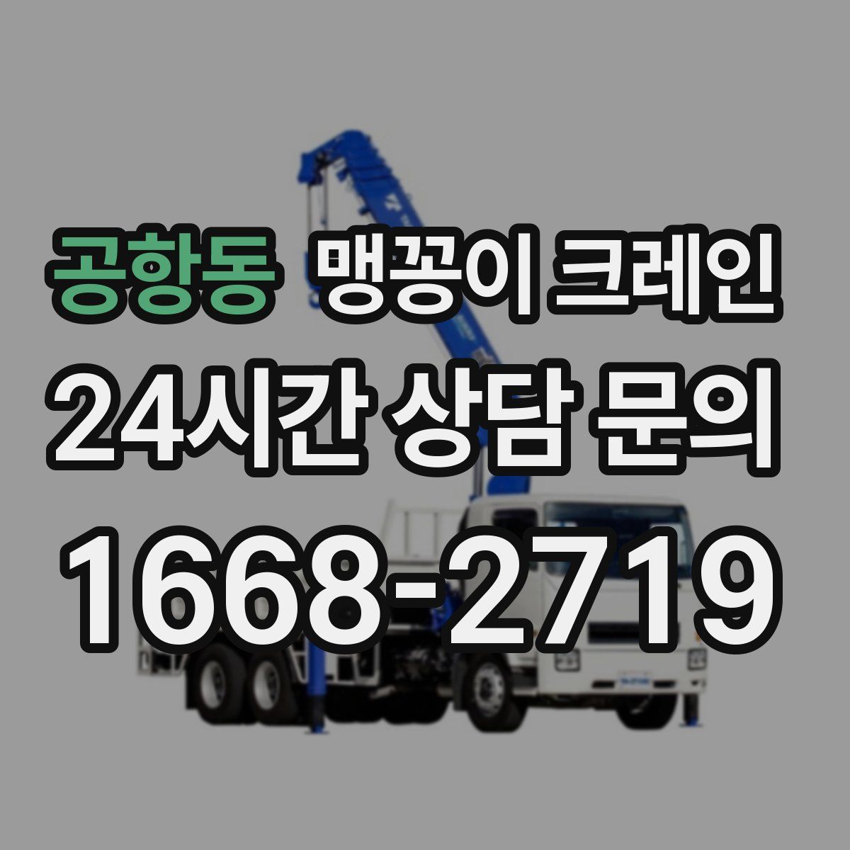 공항동 맹꽁이 크레인