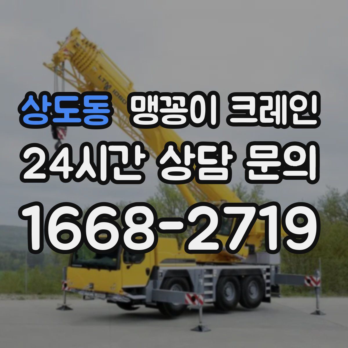 상도동 맹꽁이 크레인