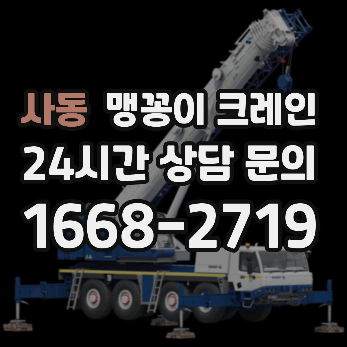사동 맹꽁이 크레인 스카이차와 장비 선택 기준을 비교