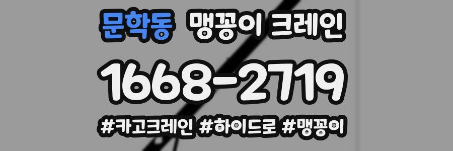 문학동 맹꽁이 크레인