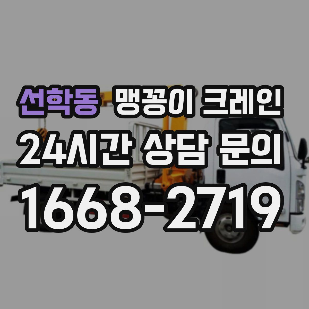 선학동 맹꽁이 크레인