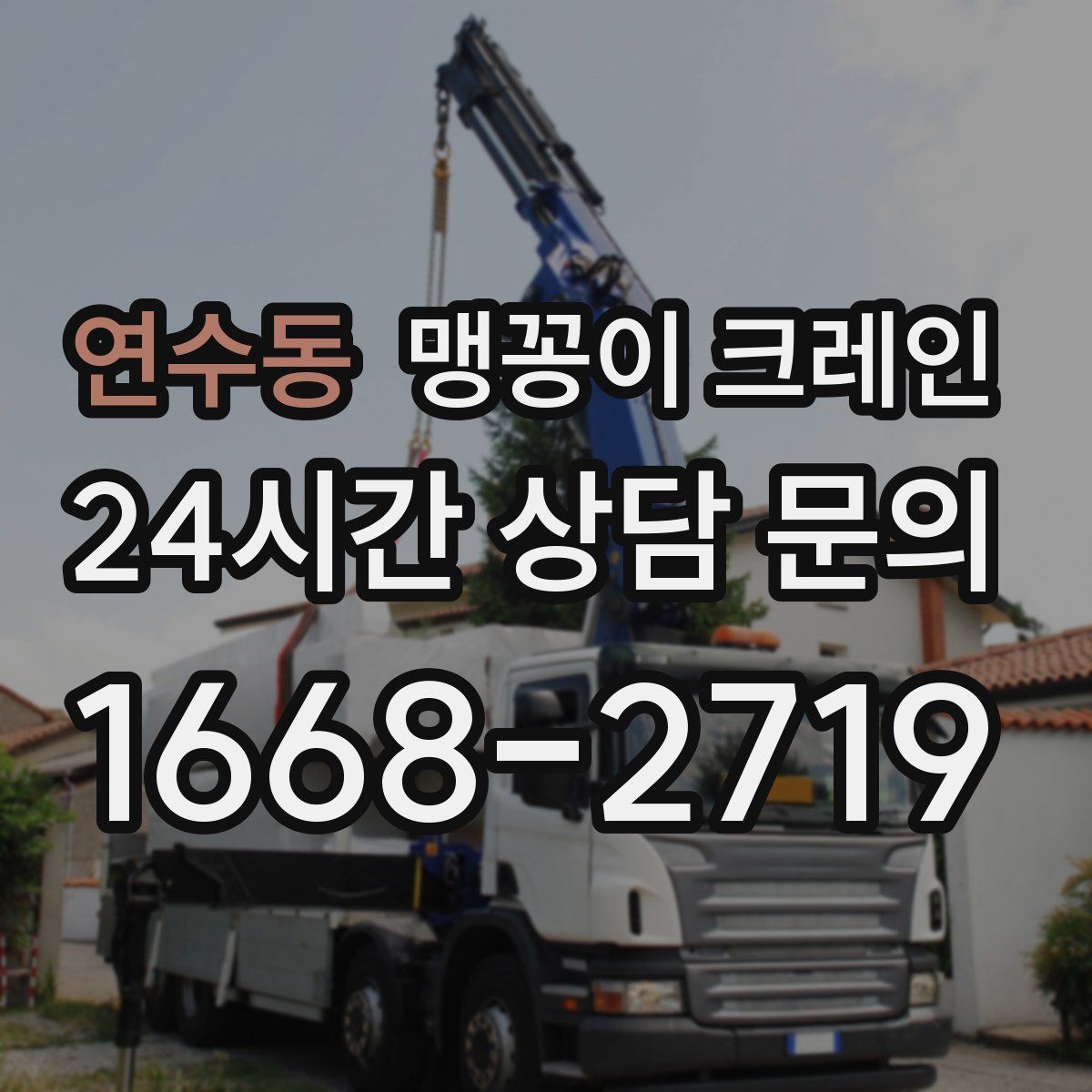 연수동 맹꽁이 크레인