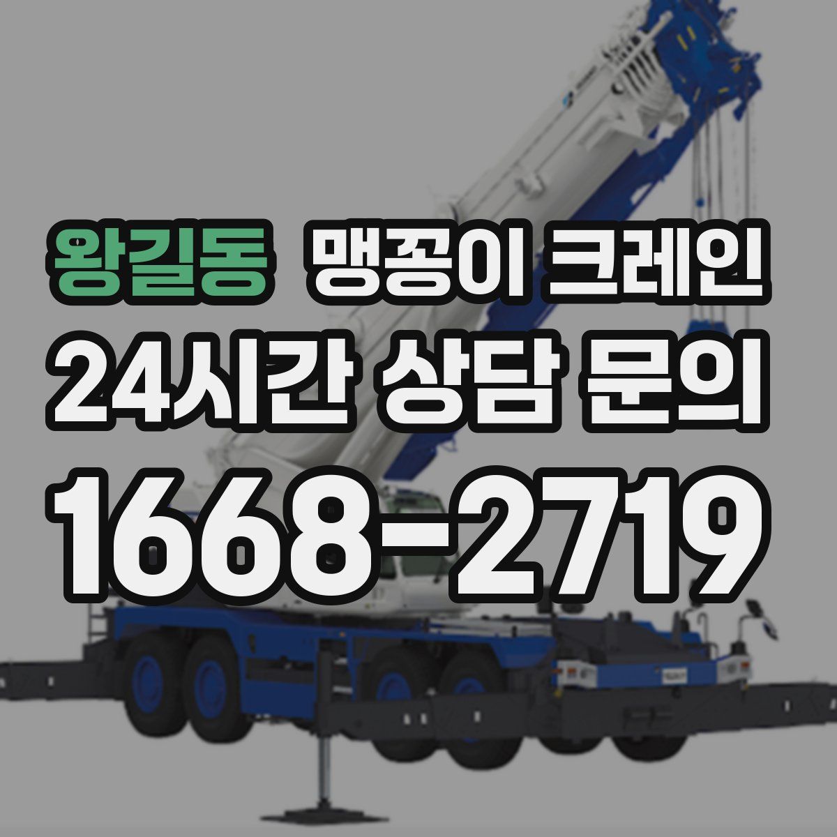 왕길동 맹꽁이 크레인