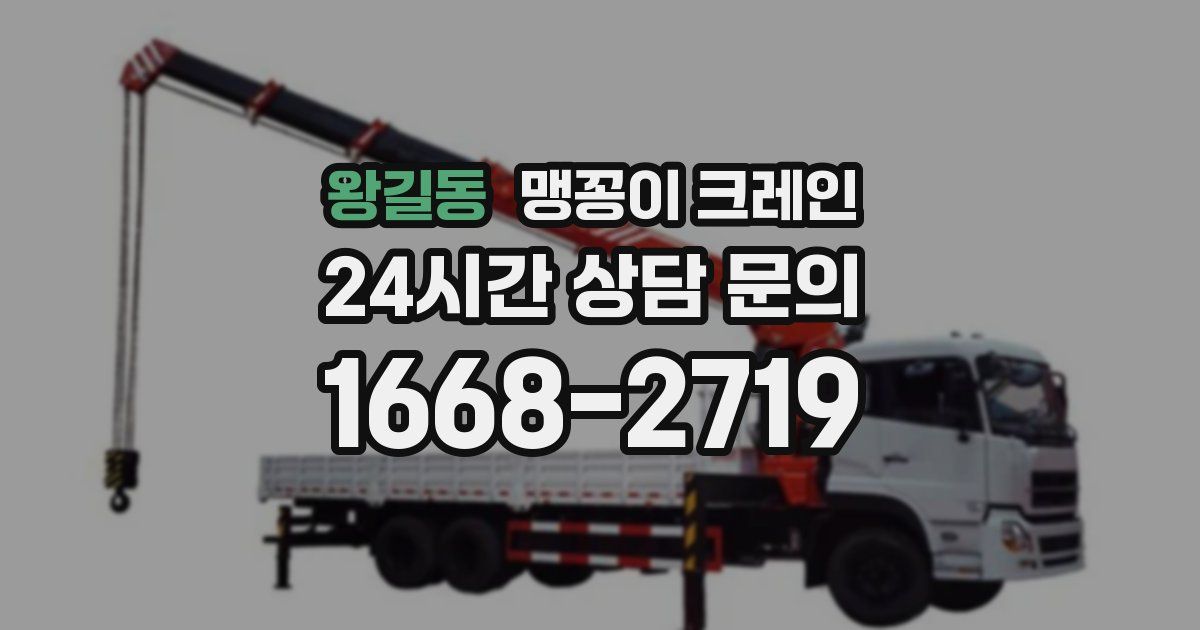 왕길동 맹꽁이 크레인
