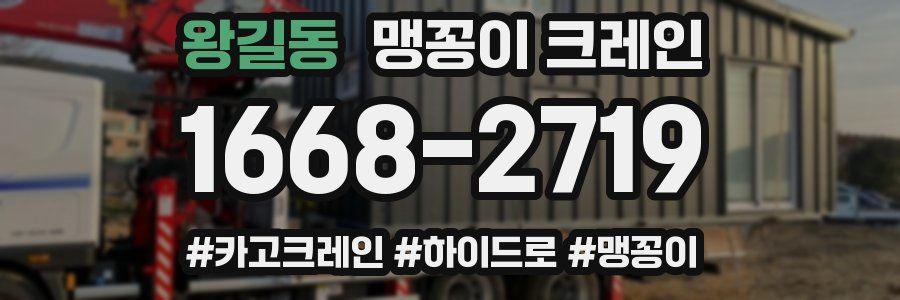 왕길동 맹꽁이 크레인