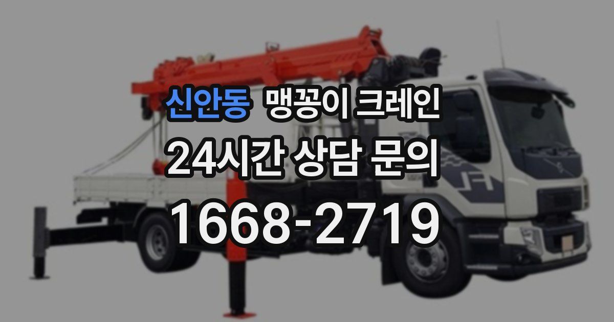신안동 맹꽁이 크레인