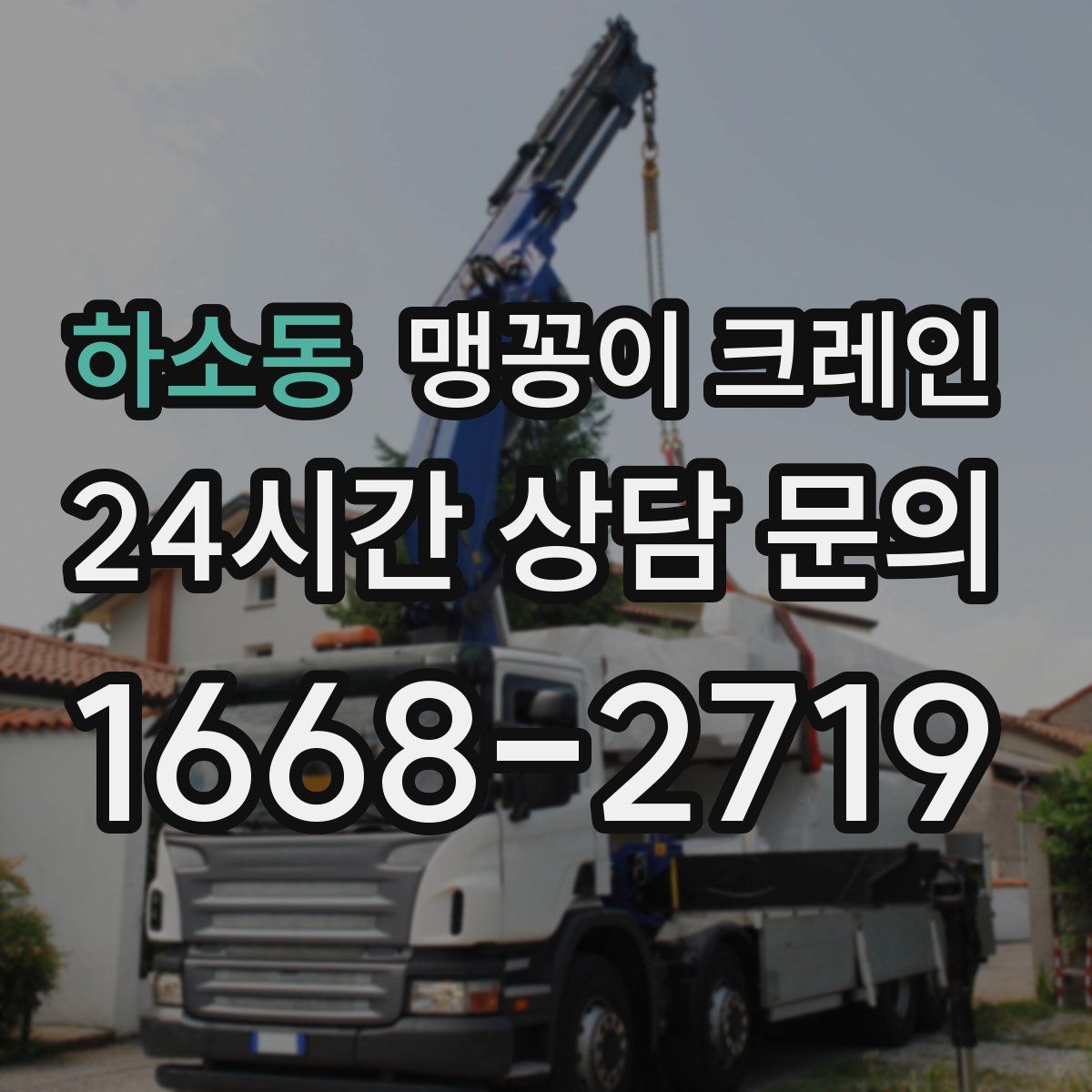 하소동 맹꽁이 크레인
