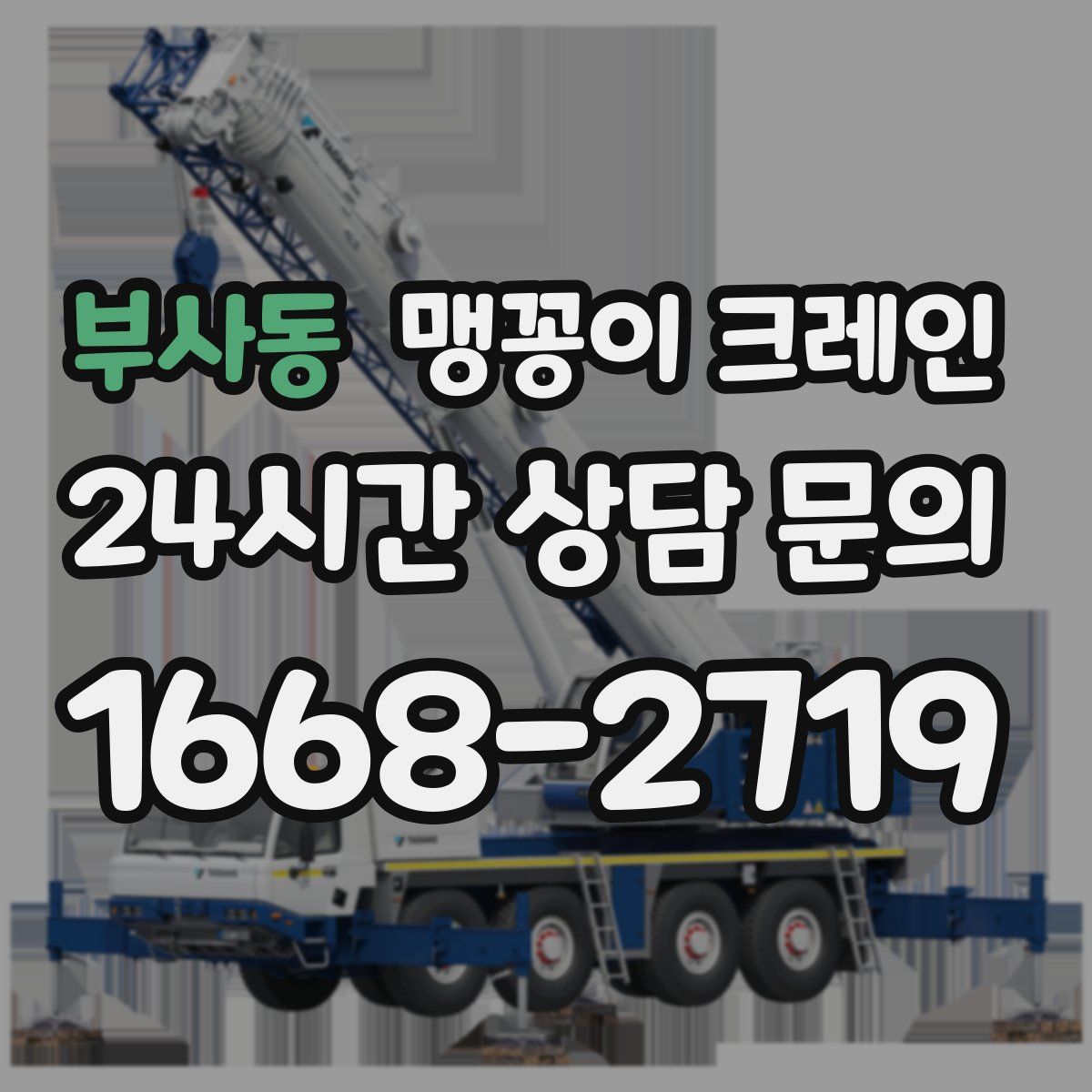 부사동 맹꽁이 크레인