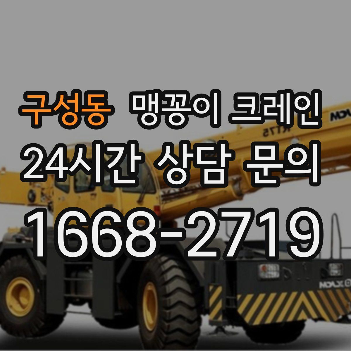 구성동 맹꽁이 크레인
