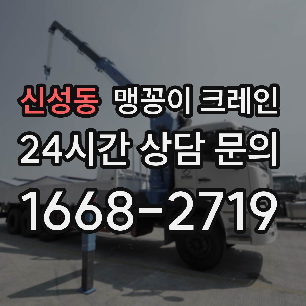 신성동 맹꽁이 크레인