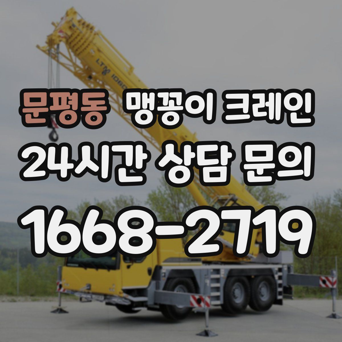 문평동 맹꽁이 크레인