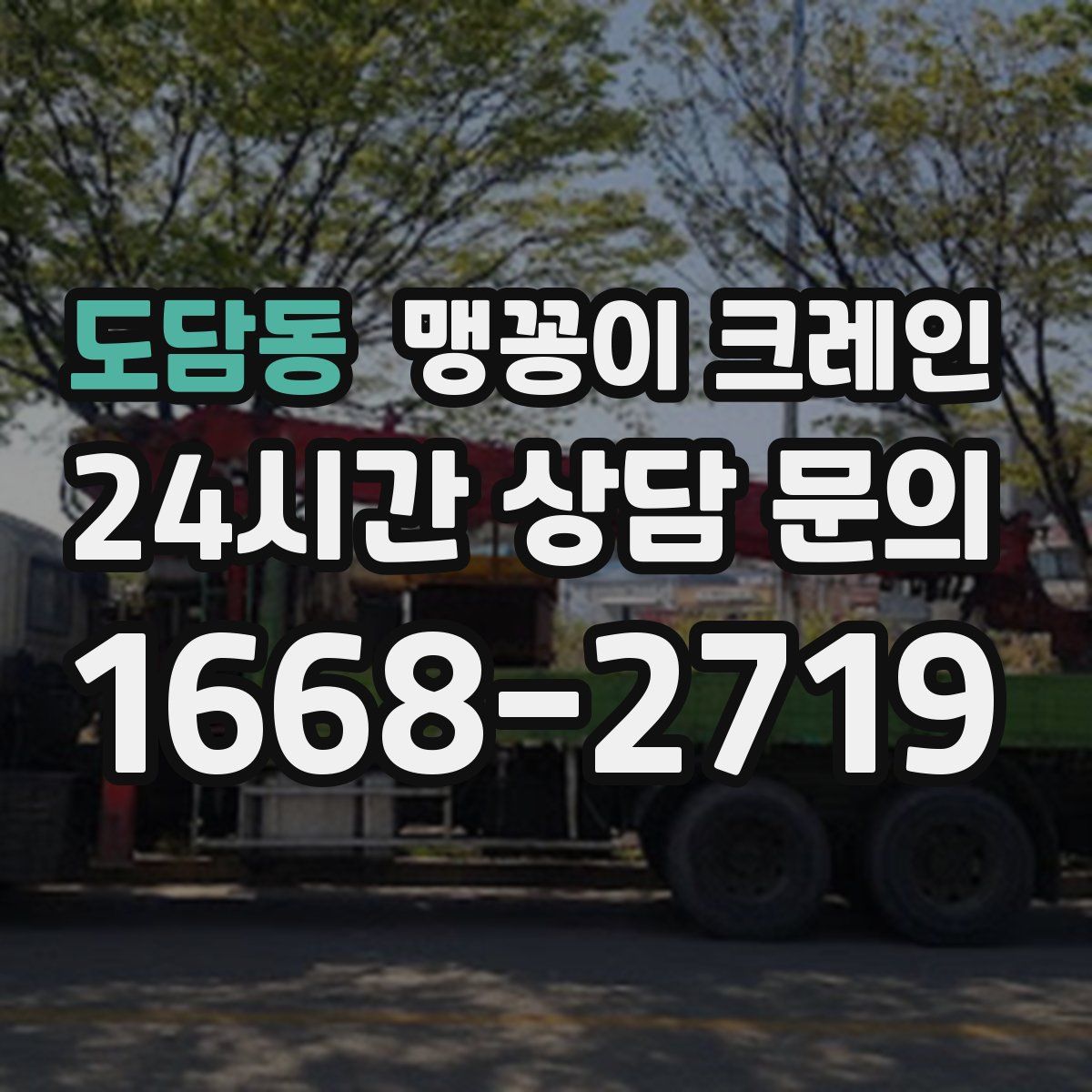 도담동 맹꽁이 크레인