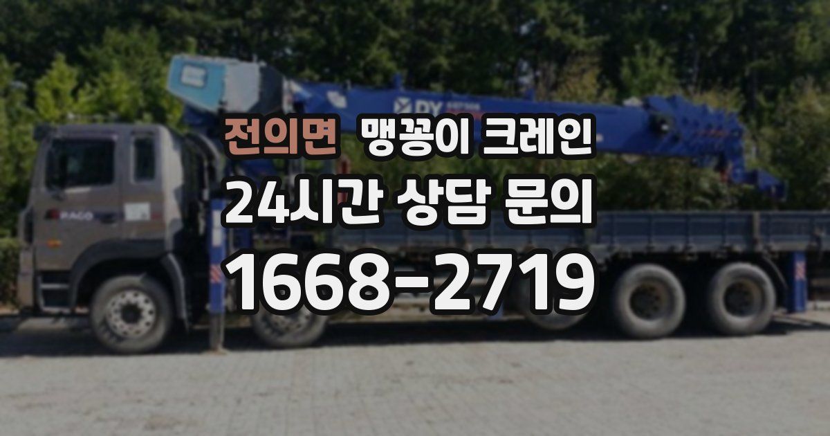 전의면 맹꽁이 크레인