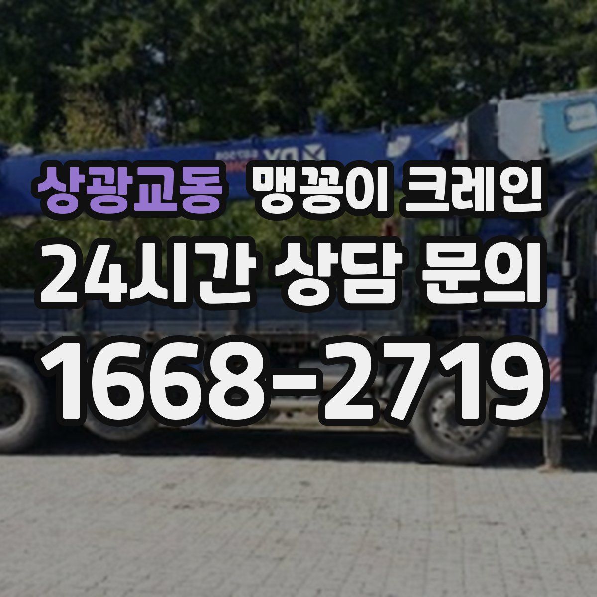 상광교동 맹꽁이 크레인