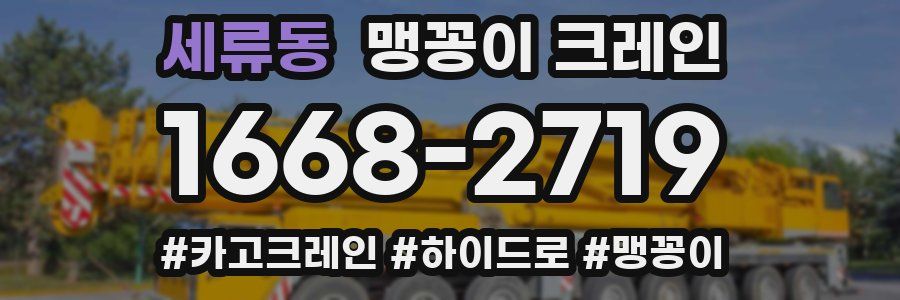 세류동 맹꽁이 크레인