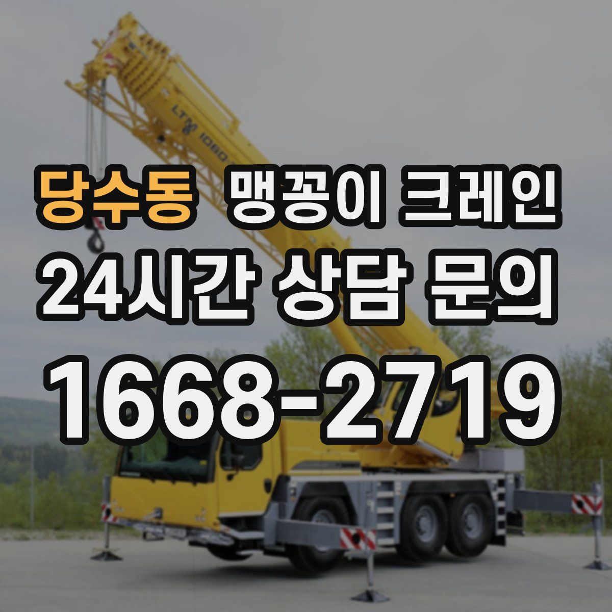 당수동 맹꽁이 크레인