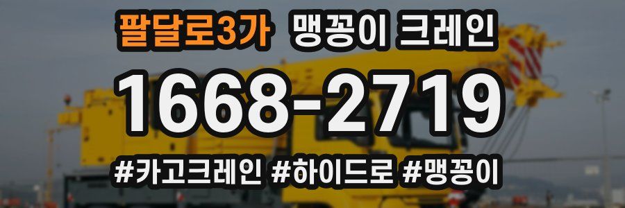 팔달로3가 맹꽁이 크레인