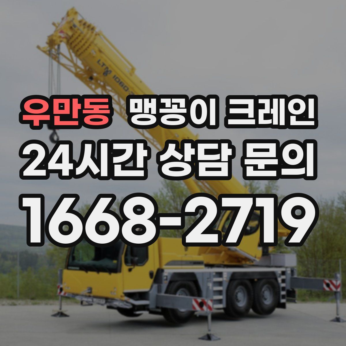 우만동 맹꽁이 크레인