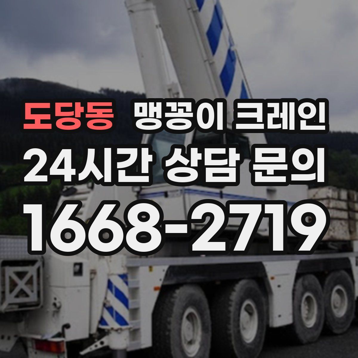 도당동 맹꽁이 크레인