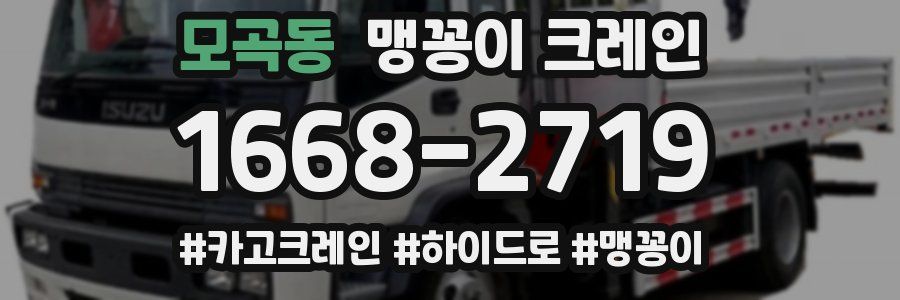 모곡동 맹꽁이 크레인