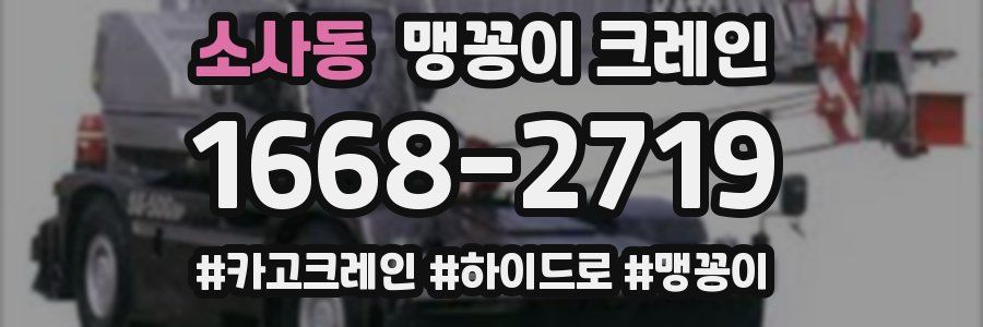 소사동 맹꽁이 크레인
