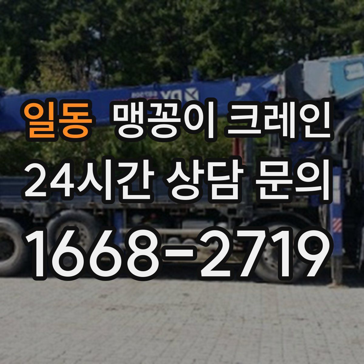 일동 맹꽁이 크레인