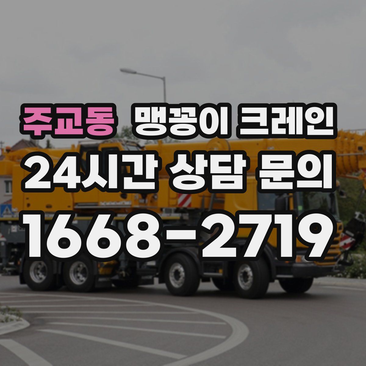 주교동 맹꽁이 크레인