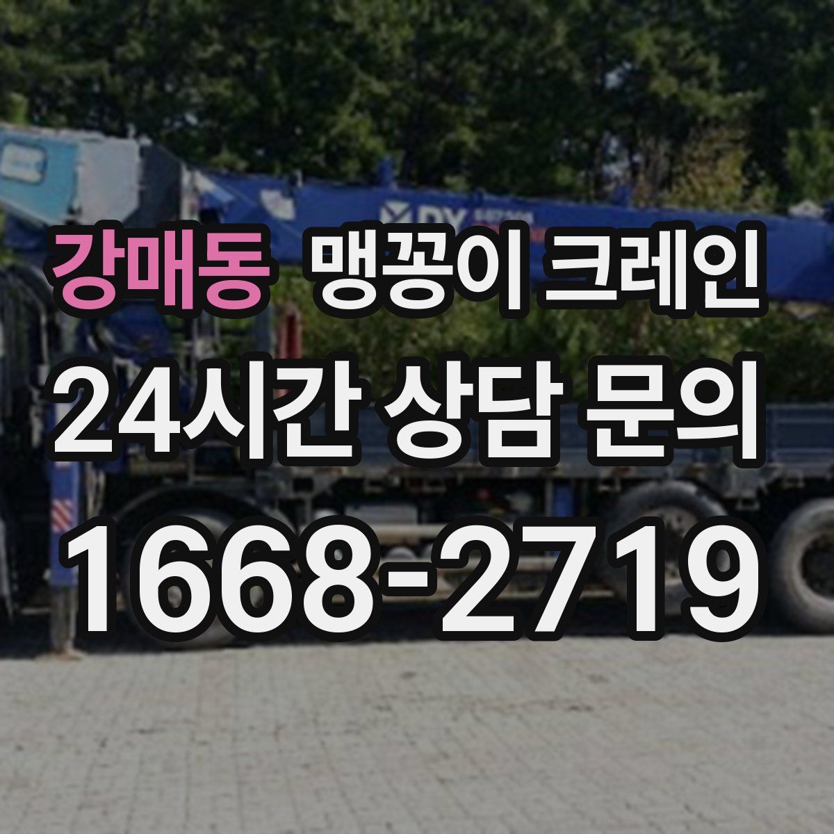 강매동 맹꽁이 크레인